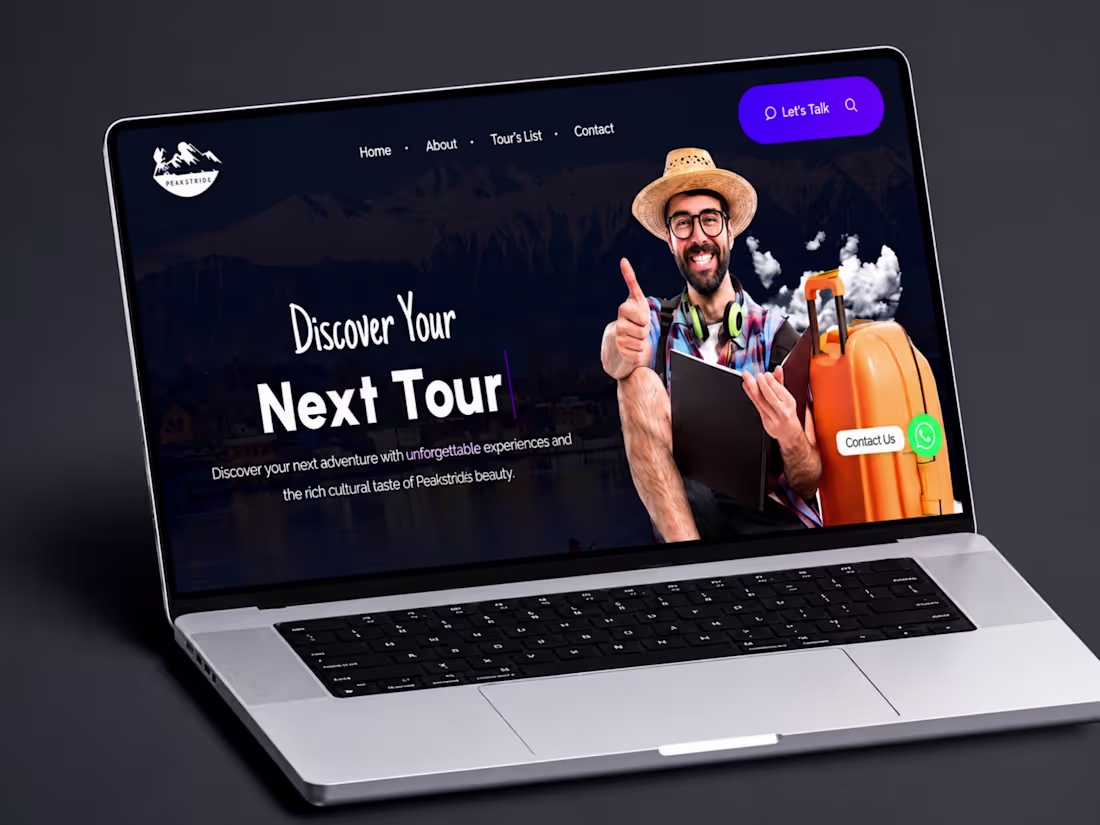 Cover image for Travel & Tour Website Design