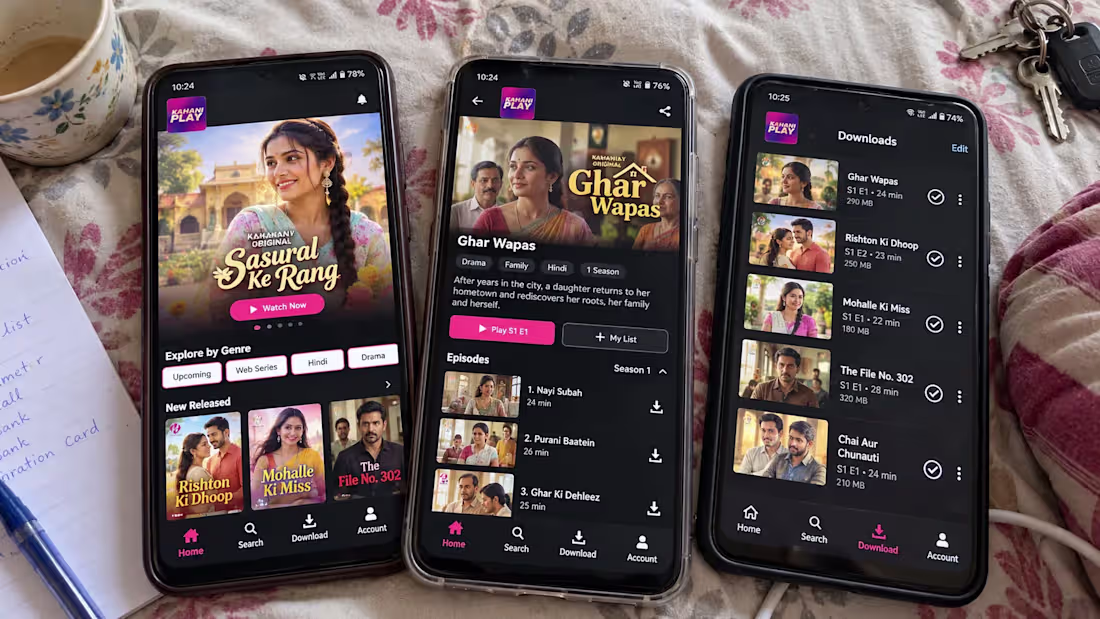 Cover image for Kahani Play: Flutter OTT Streaming App (500K+ Downloads)