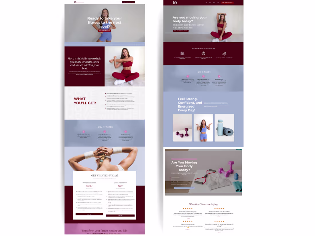 Cover image for Full Kajabi Website Design