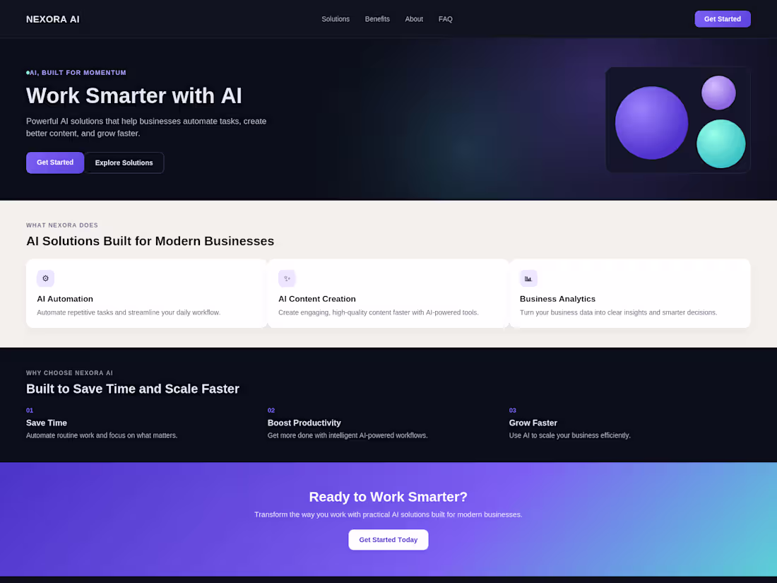 Cover image for homepage Development
