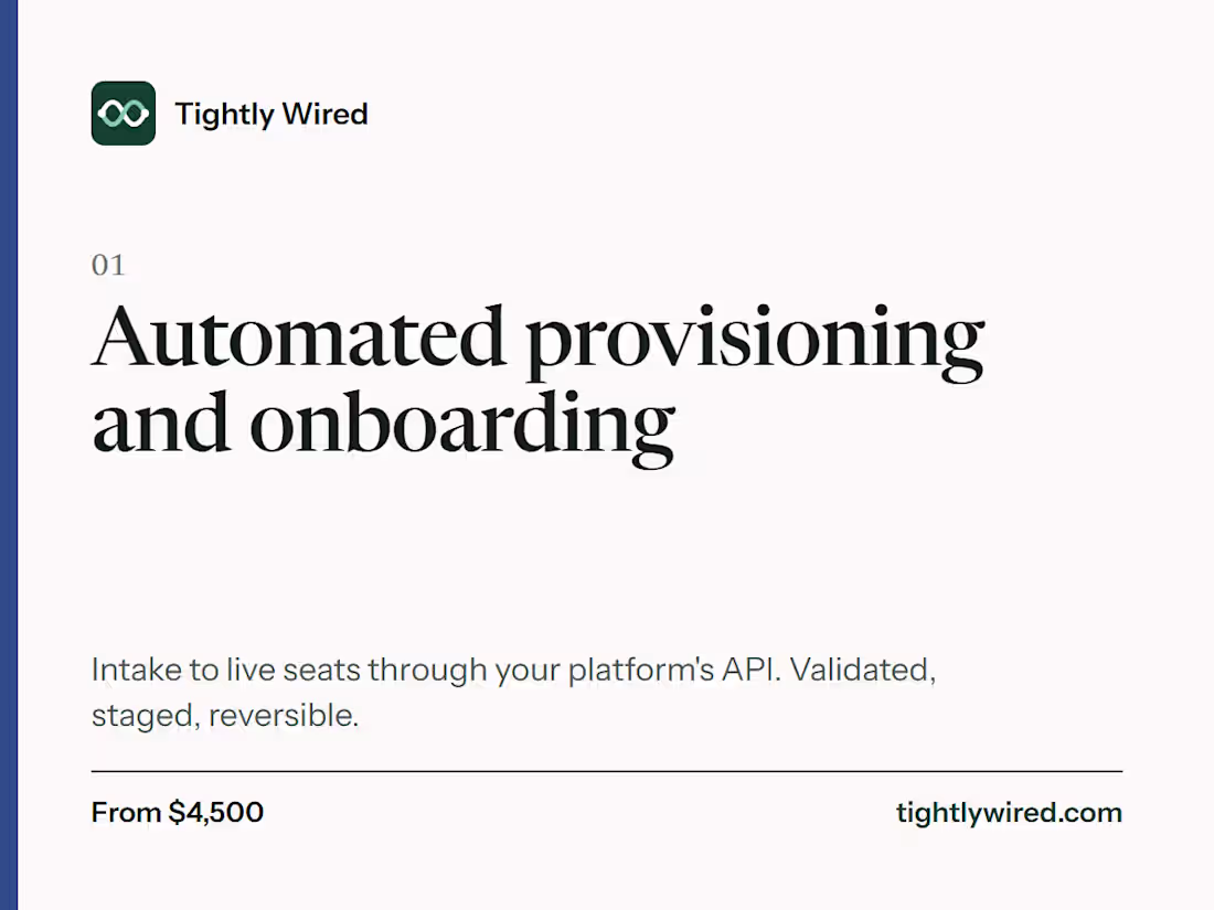 Cover image for Automated provisioning and onboarding