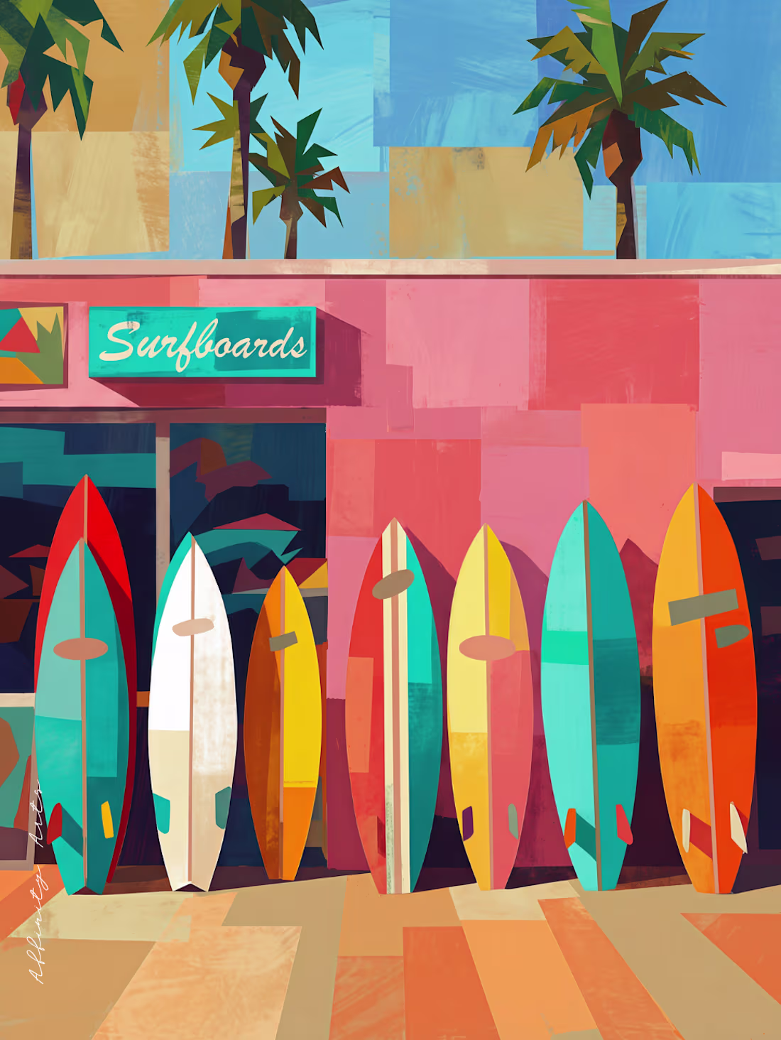Cover image for "California Dream" — Retro Surf