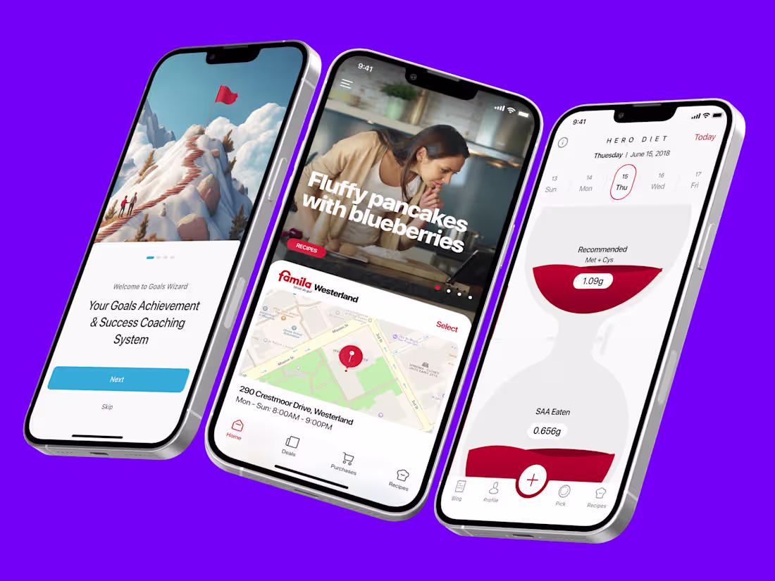 Cover image for Cross-Platform Mobile App Design | iOS, Android, Flutter