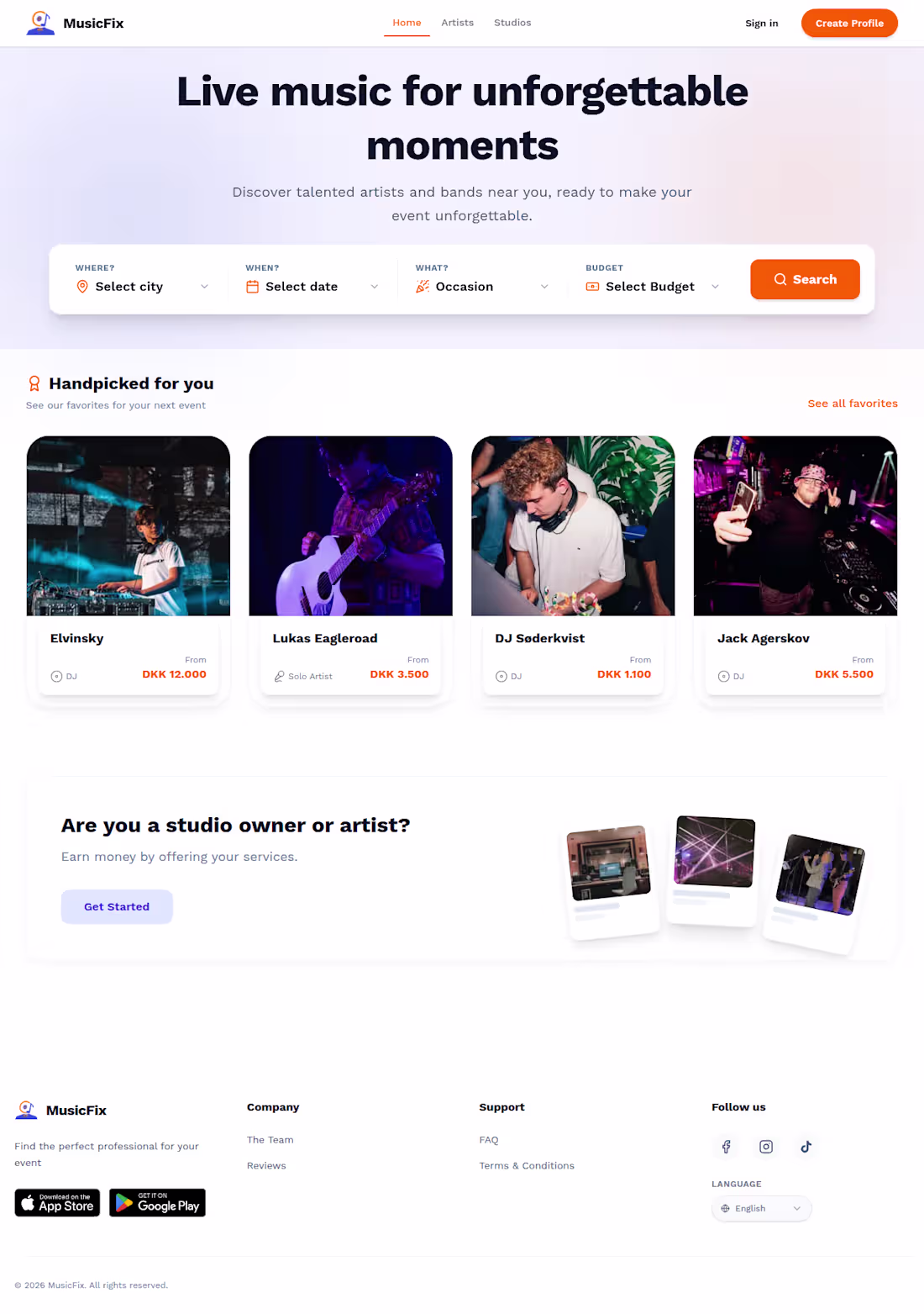 Cover image for Development of MusicFix Web Platform