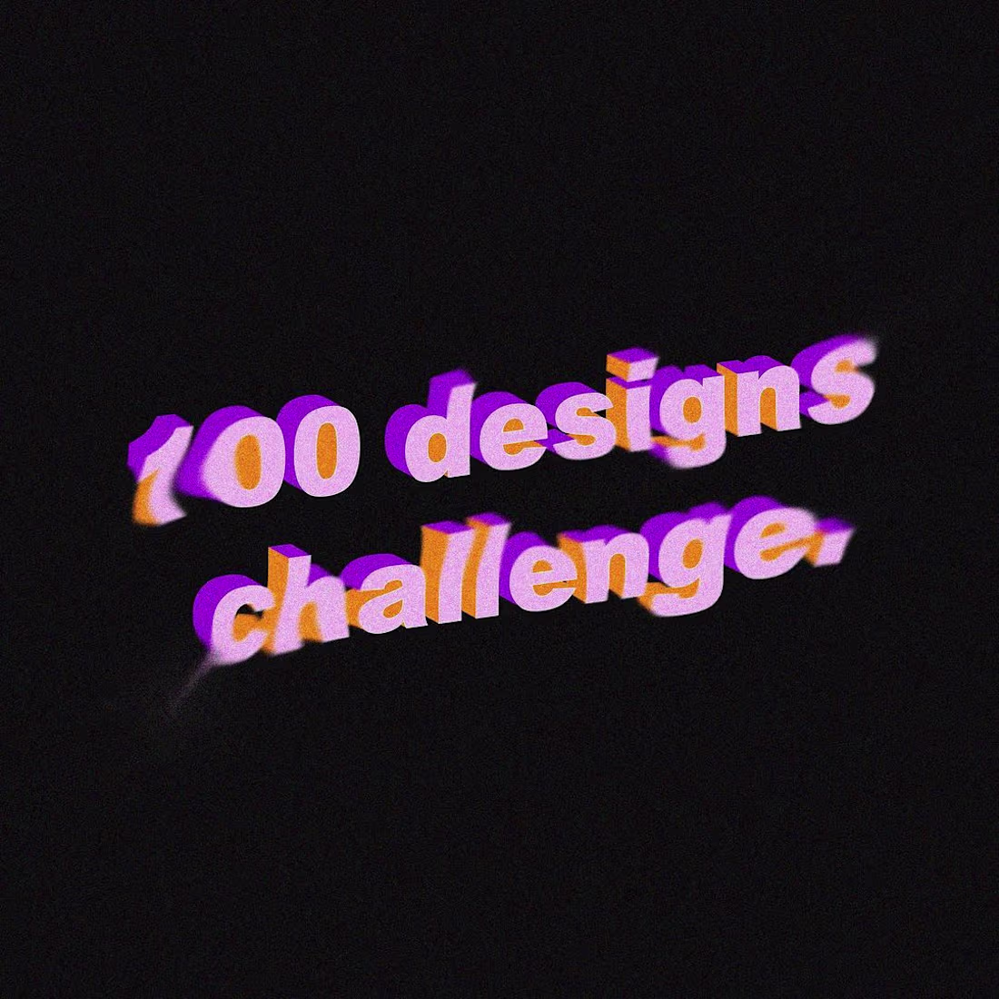 Cover image for 100 Designs Challenge