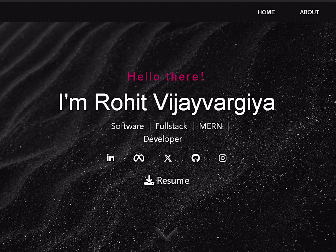 Cover image for Rohit's Portfolio