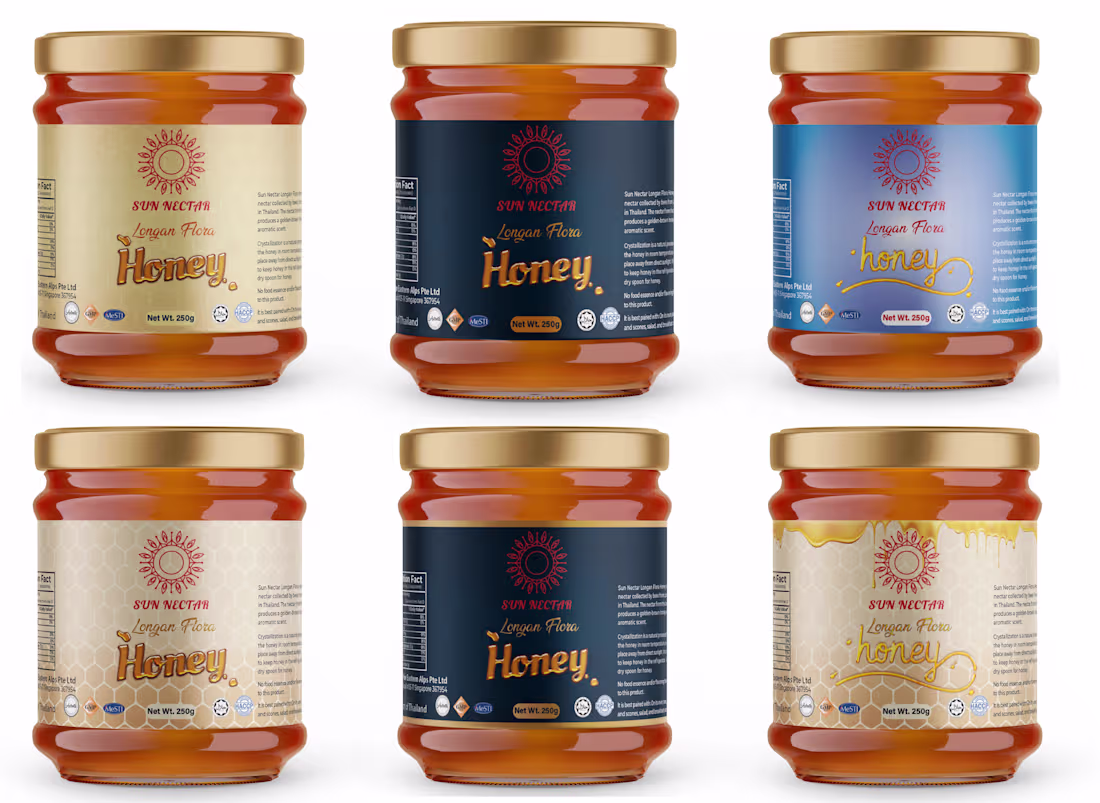 Cover image for Honey Label Design