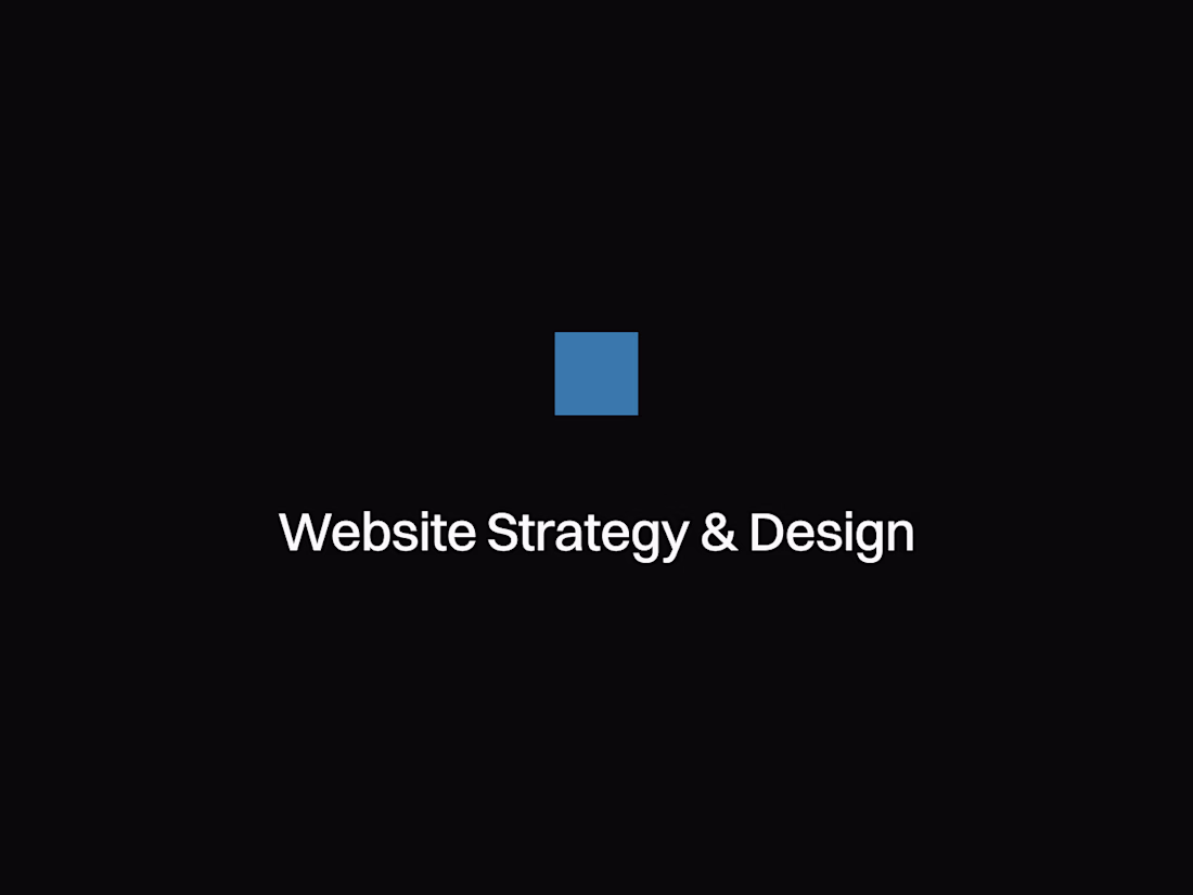 Cover image for Website Strategy & Design