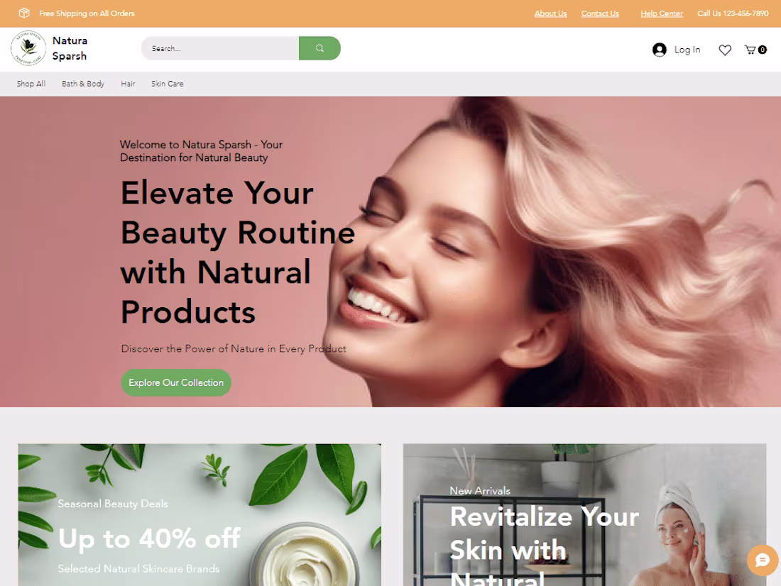 Cover image for E-Commerce Platform for Beauty Products Company 