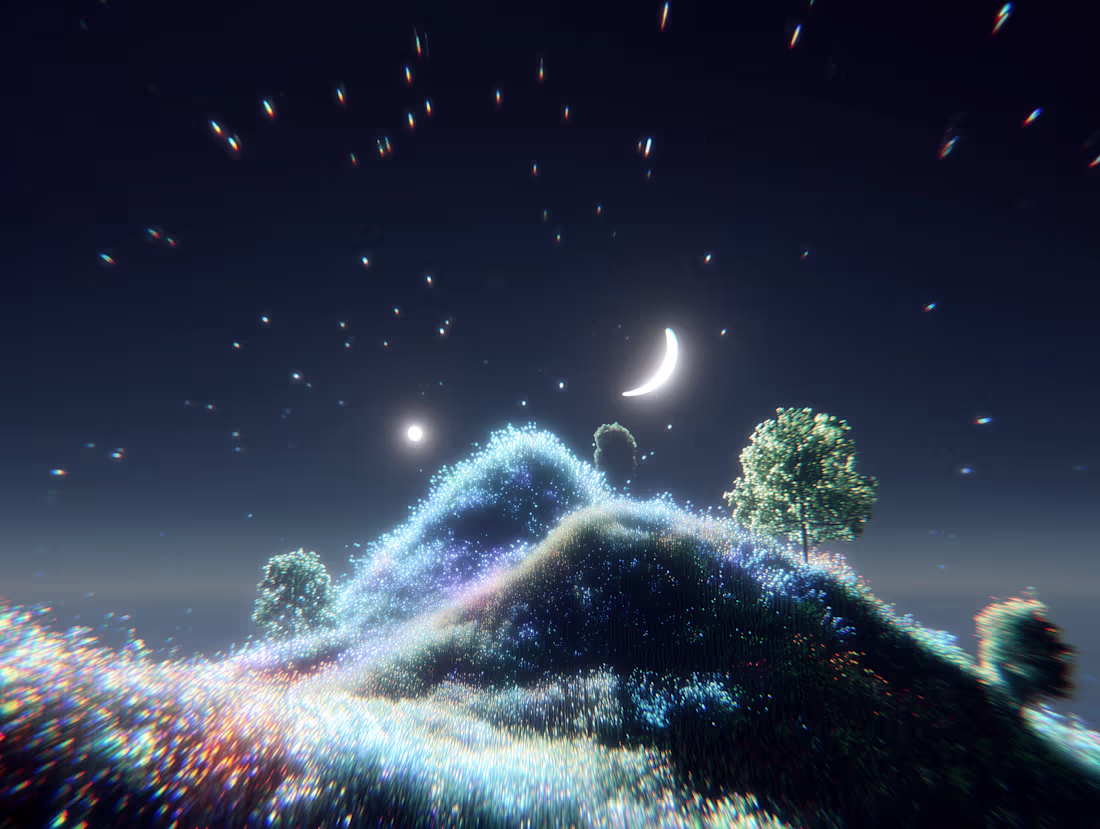 Cover image for Dream Landscapes -- Midjourney Generations for creative dire...