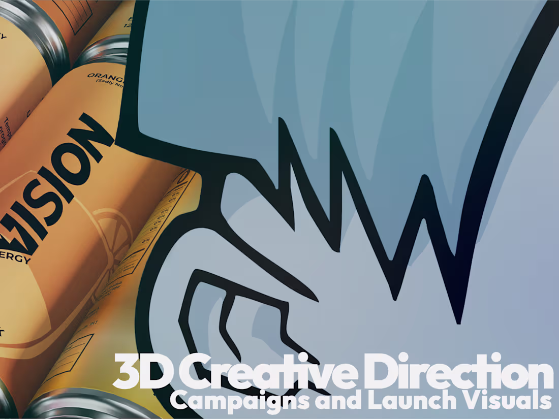 Cover image for 3D Creative Direction for Campaigns & Launch Visuals