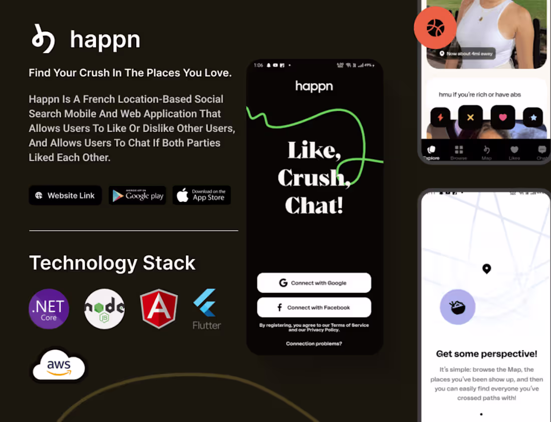 Cover image for Happn Dating App