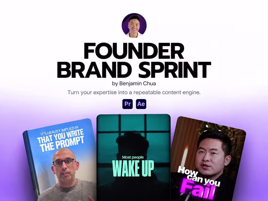 Cover image for Founder Brand Sprint