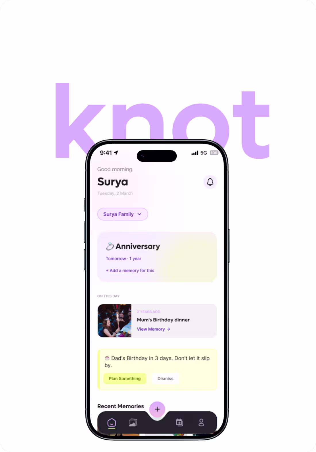 Cover image for knot | Where Moments Became Memories | UX/UI Case study