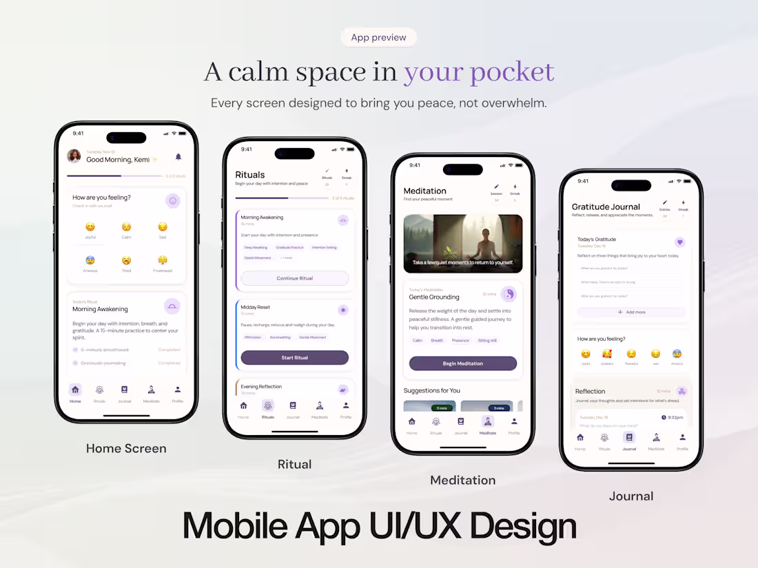 Cover image for Mobile App UI/UX Design