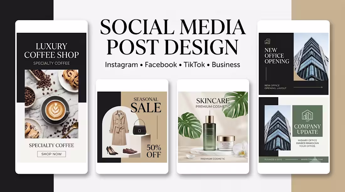 Cover image for Social Media post design 