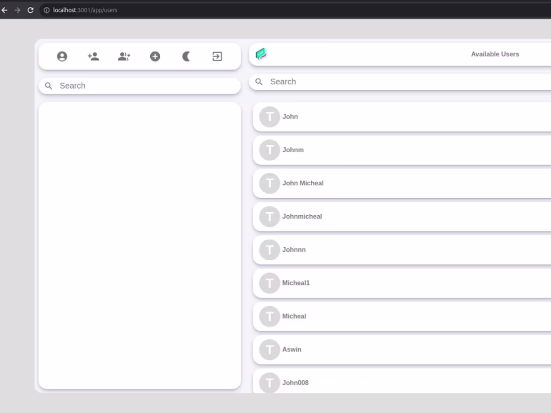Cover image for Chat application