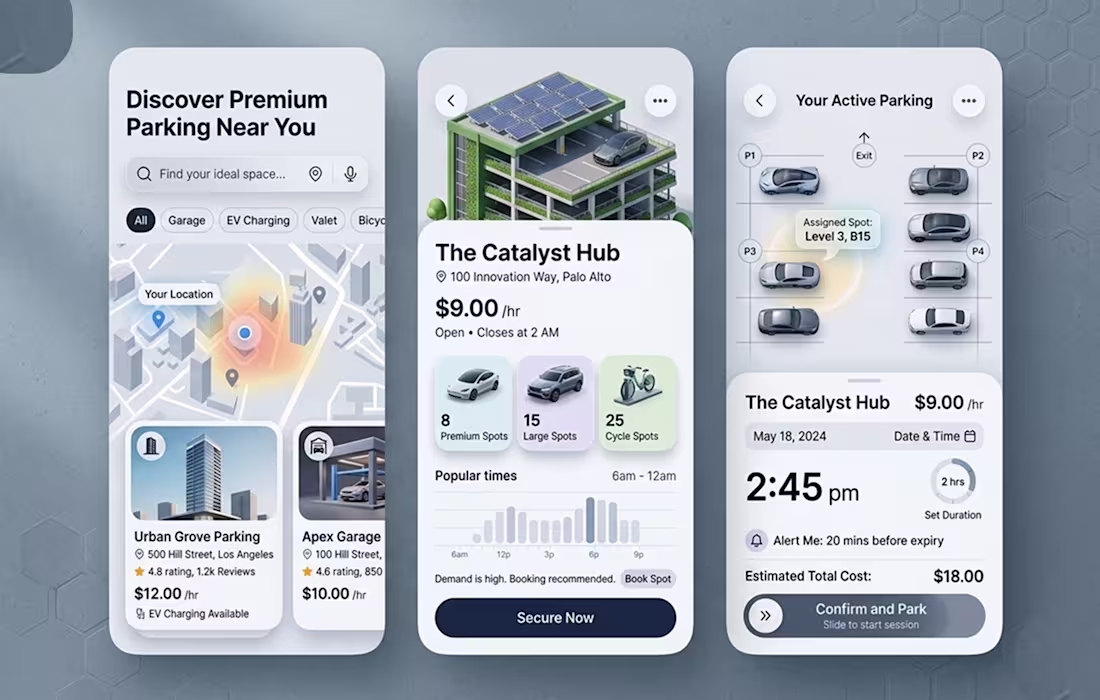 Cover image for Modern Mobile App UI UX Design & Interactive Prototype