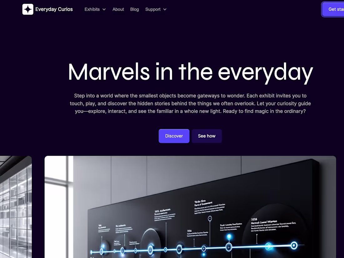 Cover image for Project link: https://everyday-curios.webflow.io/ Project ti...