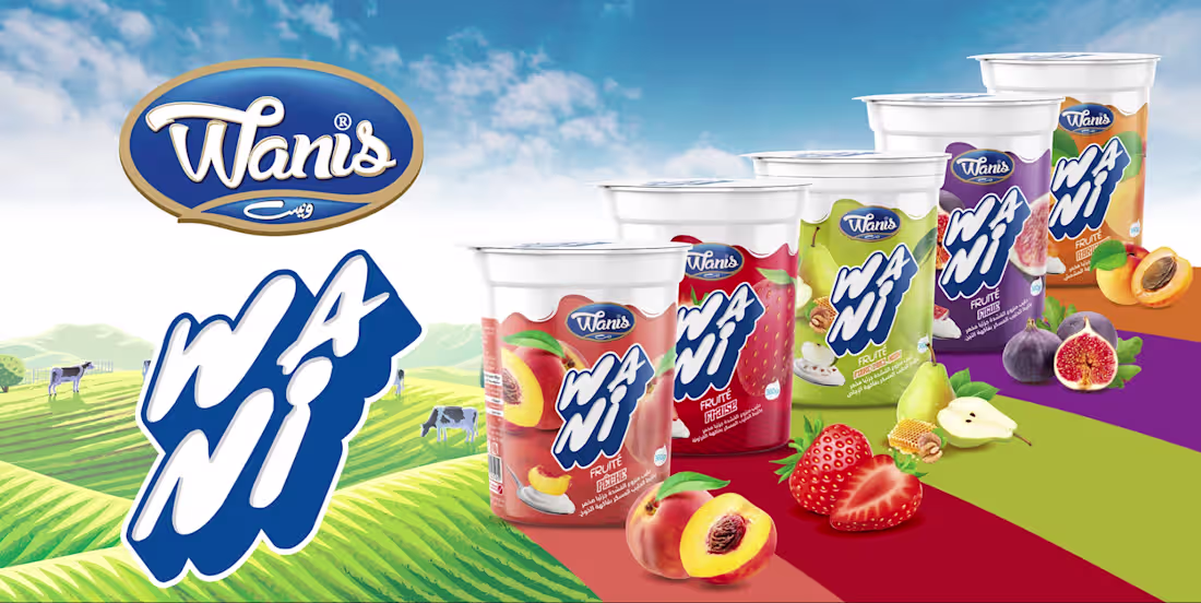 Cover image for Wanis Fruited Yogurt packaging design