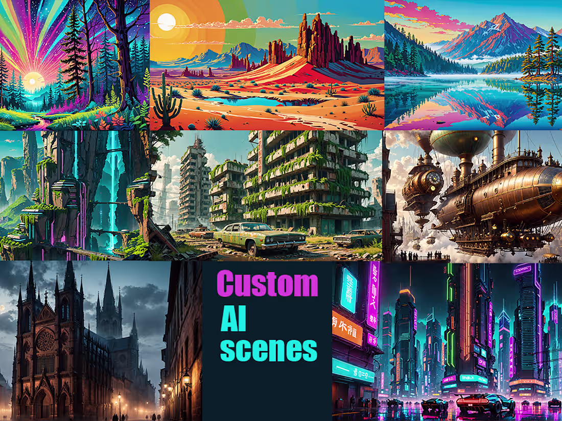 Cover image for AI Generated Art- Environment 