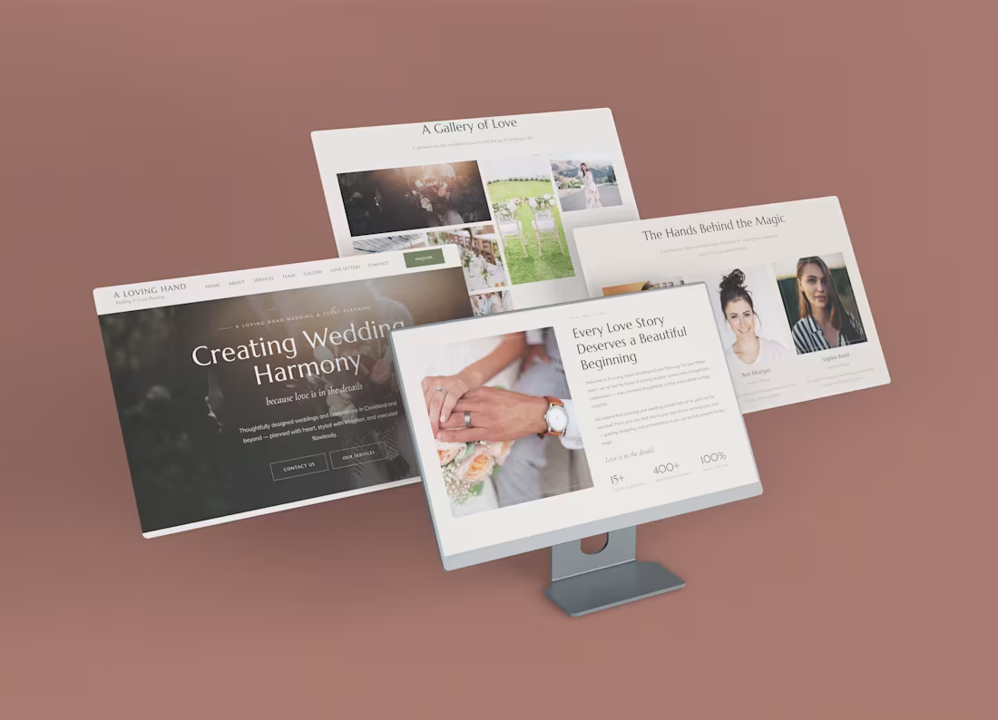 Cover image for Wix Wedding Planning Website |