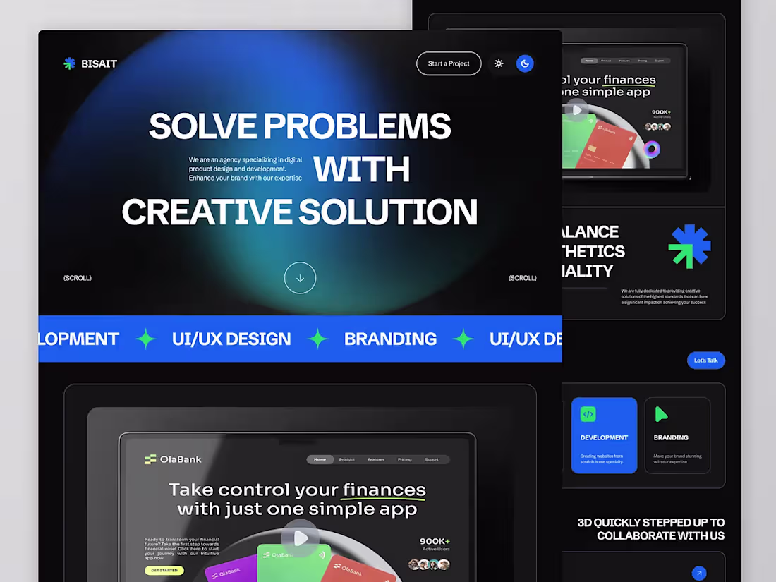 Cover image for Landing Page Design & Development