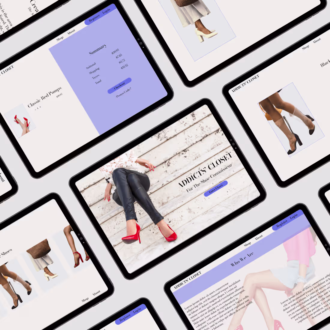 Cover image for Addict's Closet: Minimalist Footwear Shop