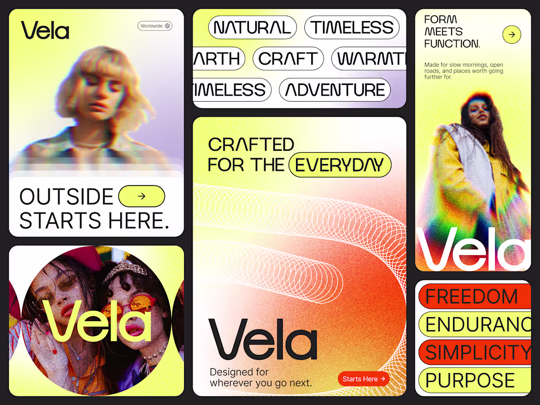 Cover image for Vela Brand Identity