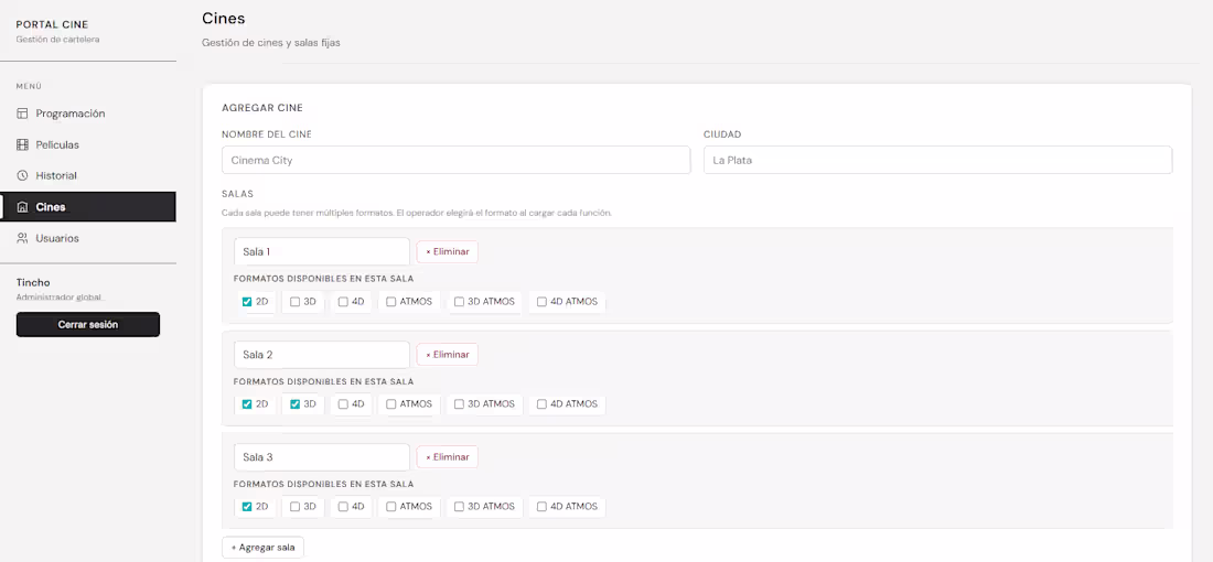 Cover image for Internal web system with role-based