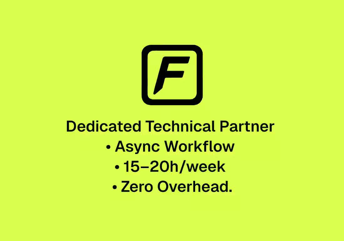 Cover image for Dedicated Webflow Developer for Design Studios