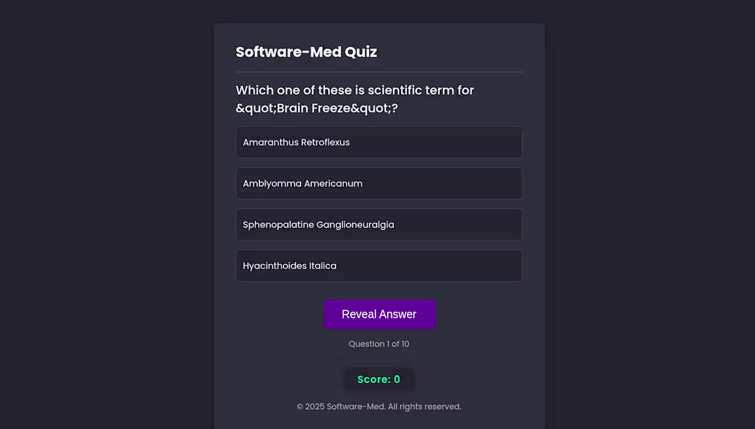 Cover image for Live Quiz App
A full-stack interactive