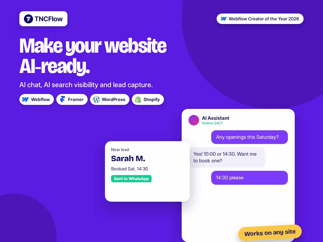 Cover image for AI Website Upgrade for Small Businesses: Chat, SEO & Leads