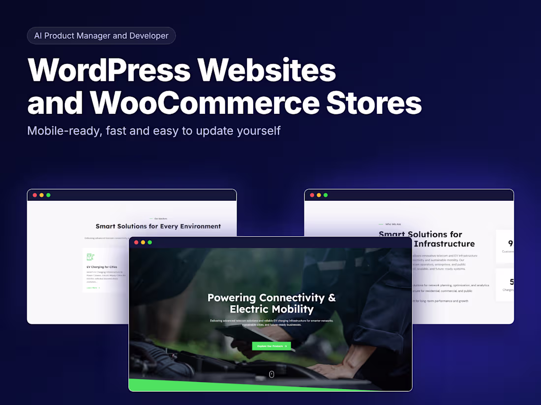 Cover image for WordPress Website or WooCommerce Store, Ready to Launch!