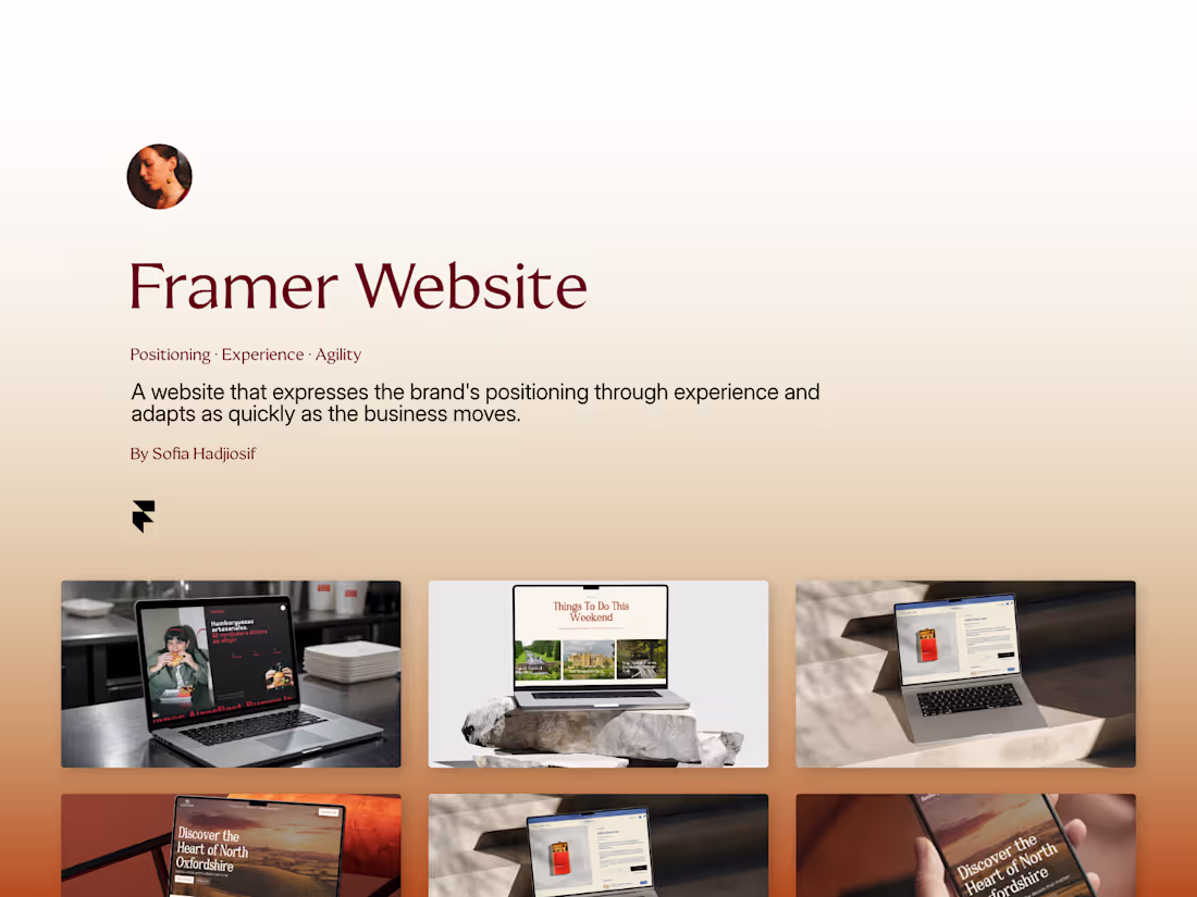 Cover image for Framer Website - Design & Build