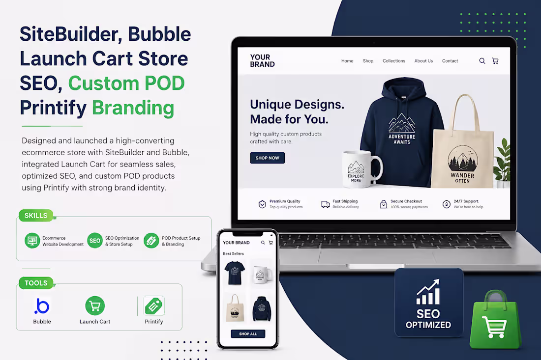 Cover image for SiteBuilder and  Bubble POD