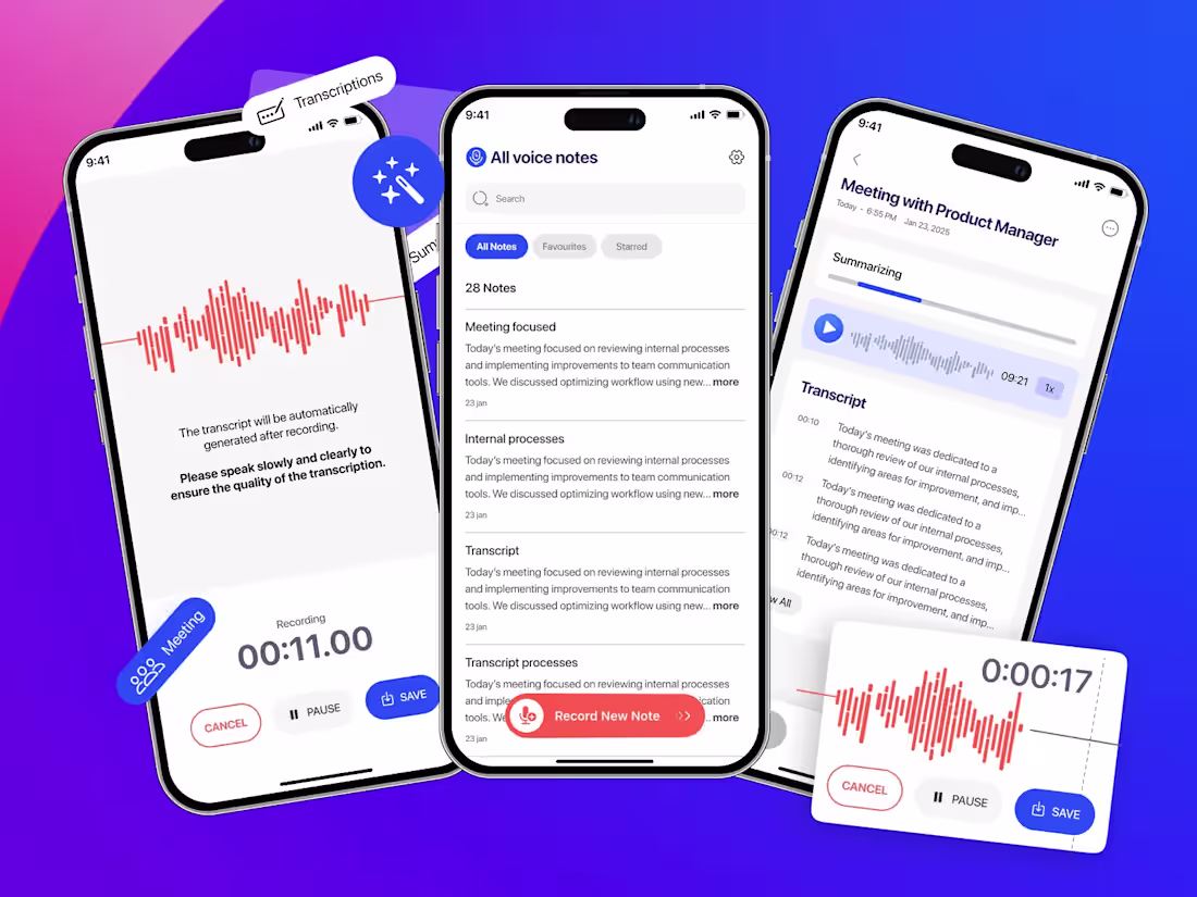 Cover image for AI Voice Notes — Smart