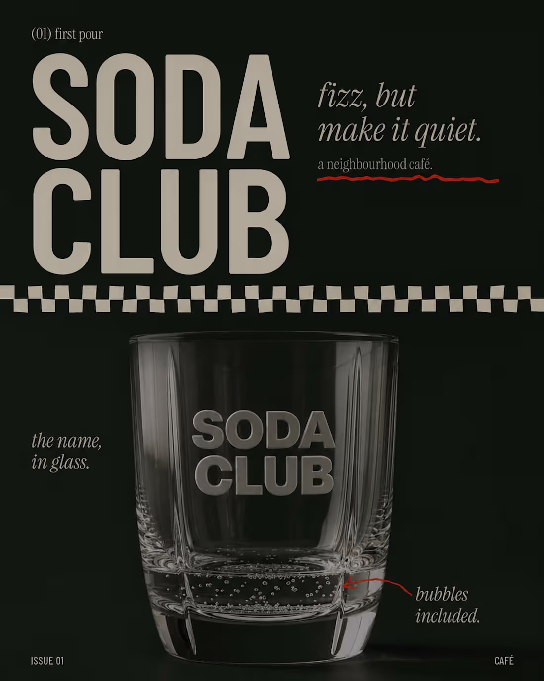 Cover image for SODA CLUB — a retro-inspired