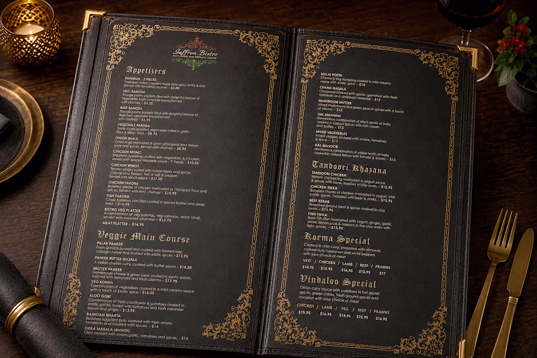 Cover image for Elevate Your Restaurant's Image with Professional Menu Design