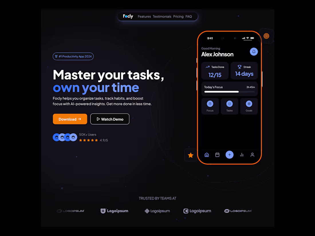 Cover image for App Landing Page for Framer
