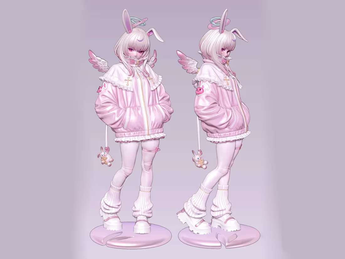 Cover image for High-Detail Character Figure and Portrait Sculpt for 3D Printing