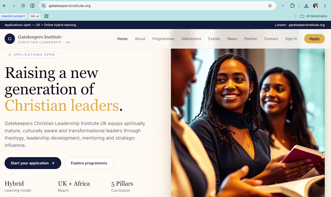 Cover image for Combining modern web development with