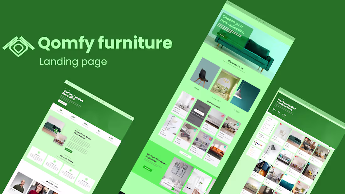 Cover image for Qomfy is a premium furniture