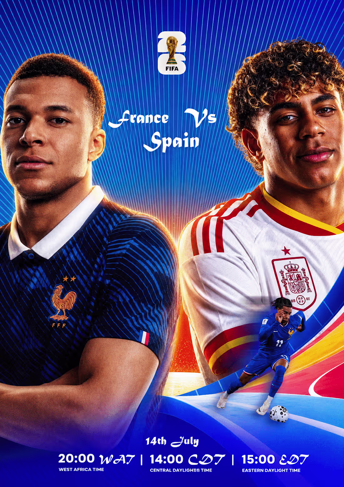 Cover image for FIFA World Cup Semifinal Matchday Poster