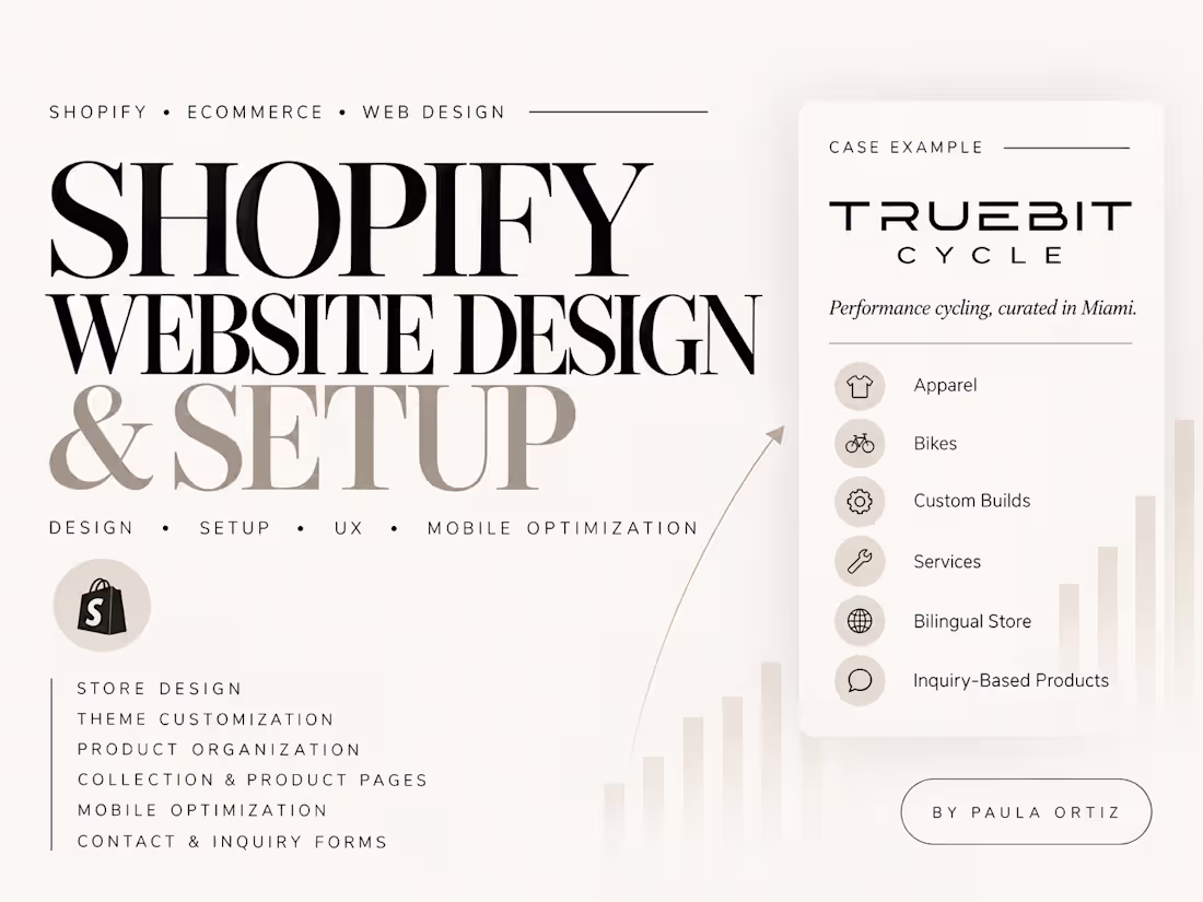 Cover image for Shopify Website Design & Setup