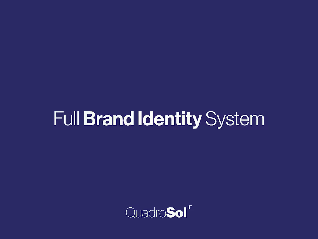 Cover image for Brand Identity System