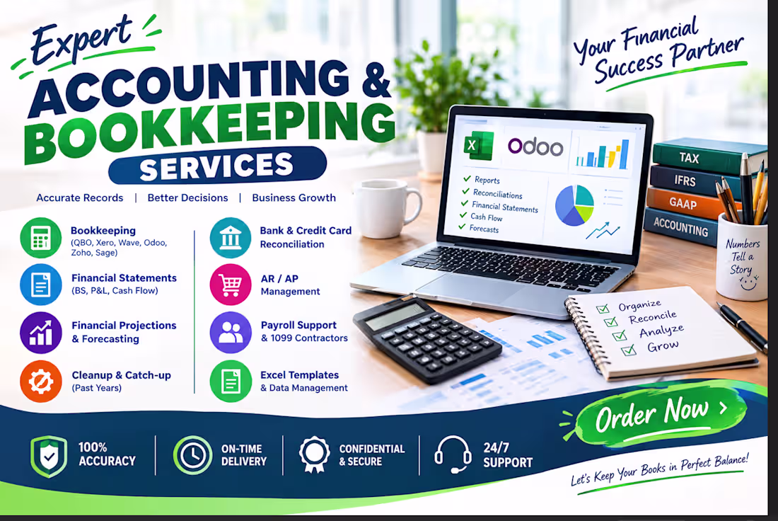 Cover image for Bookkeeping services