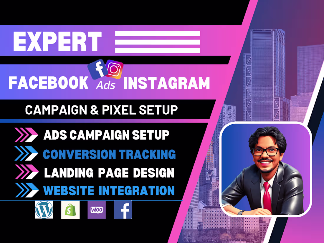 Cover image for FACEBOOK ADS MANAGER / AD ACCOUNT SETUP / CAMPAIGN OPTIMIZATION