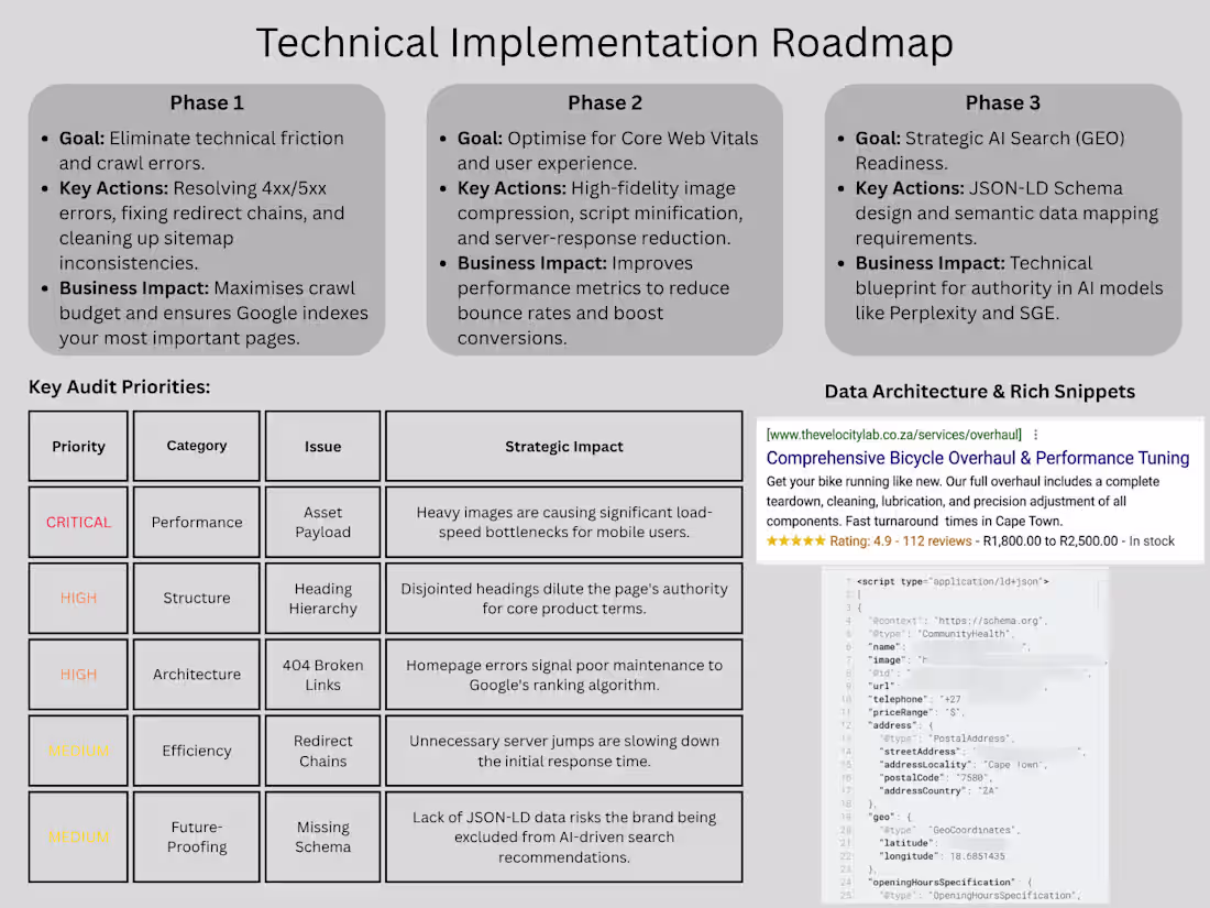 Cover image for Technical & On-Page SEO Audit