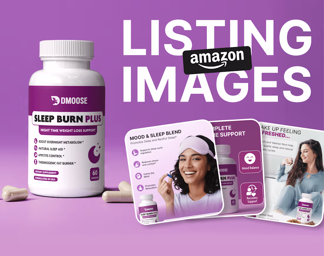 Cover image for AMAZON LISTING IMAGES | PREMIUM A+